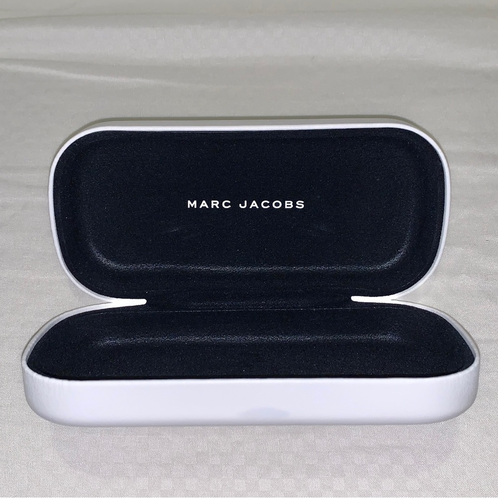 Marc Jacobs white hard sunglasses case box